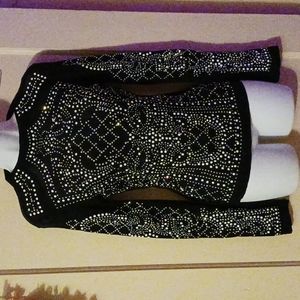 Crystal blouse size media